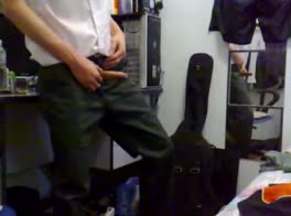 cute twink at home office